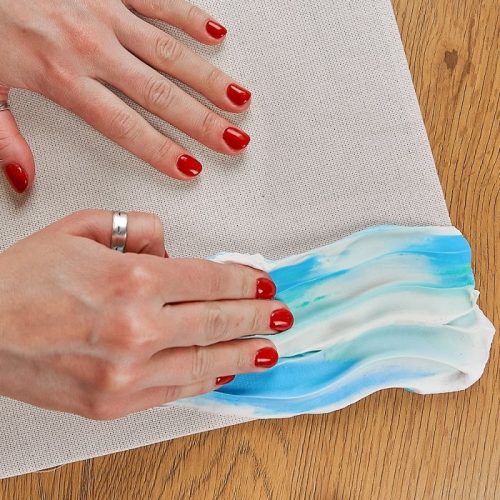 SENSORY ART Kreatív SZETT Vincent van Gogh - Virágágyások Hollandiában 30*40 cm