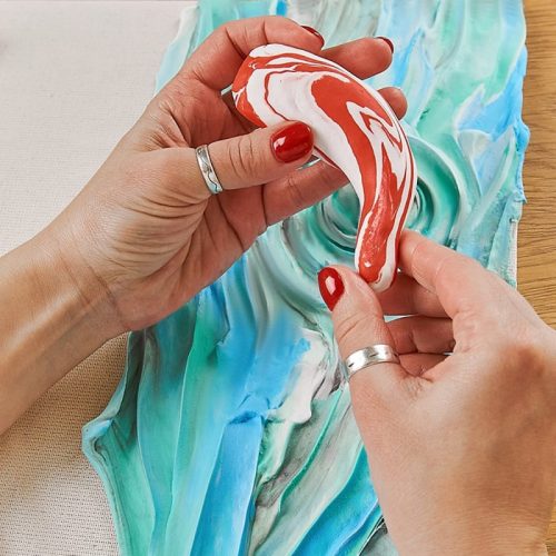 SENSORY ART Kreatív SZETT Terry Gilecki - Koi-halak 30*40 cm