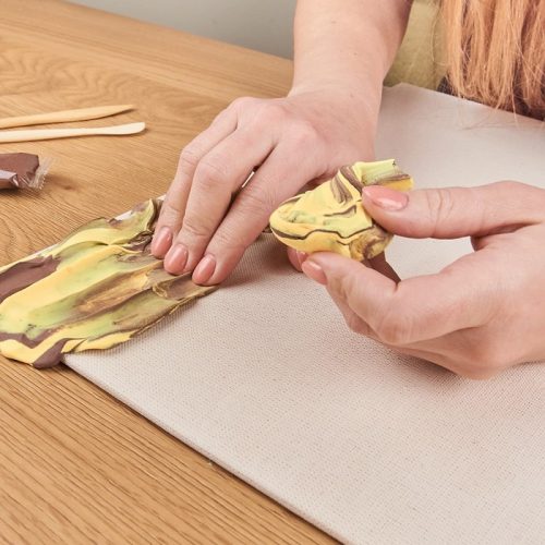 SENSORY ART Kreatív SZETT Gustav Klimt - A csók 30*40 cm