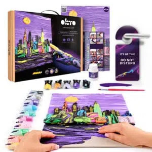 Sensory Art Kreatív Szett - New York - Skyline 30*40 cm