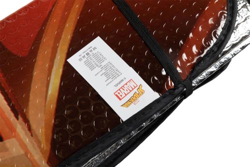 Autós napvédő Spiderman 150x80 cm