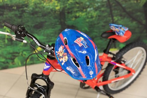Biciklis sisak Paw Patrol kék 52-56 cm