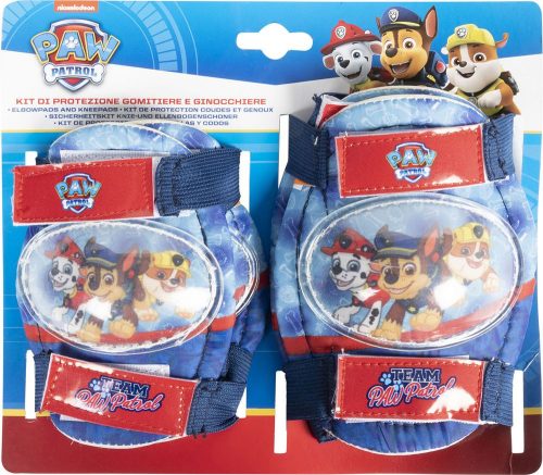 Gyerek könyök- és térdvédő felszerelés Paw Patrol kék