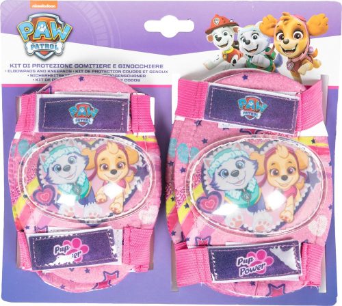 Gyerek könyök- és térdvédő felszerelés Paw Patrol rózsaszín