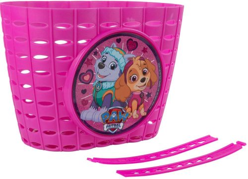 Gyerek biciklis kosár Paw Patrol rózsaszín