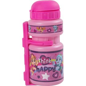  Gyerek biciklis kulacs Paw Patrol rózsaszín 350 ml kulacstartóval
