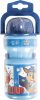 Gyerek biciklis kulacs Paw Patrol kék 350 ml kulacstartóval