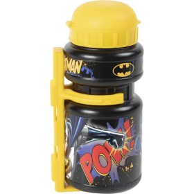 Gyerek biciklis kulacs Batman 350 ml kulacstartóval