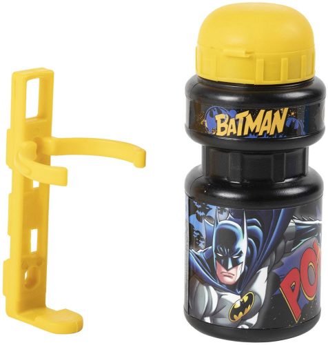 Gyerek biciklis kulacs Batman 350 ml kulacstartóval