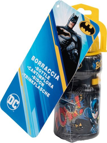 Gyerek biciklis kulacs Batman 350 ml kulacstartóval
