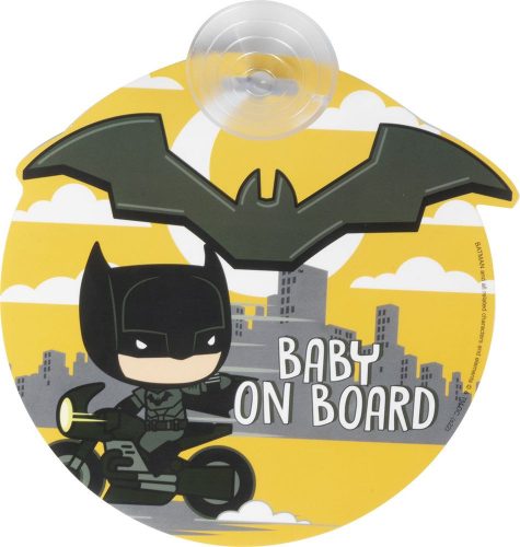 Baby on Board Batman tábla