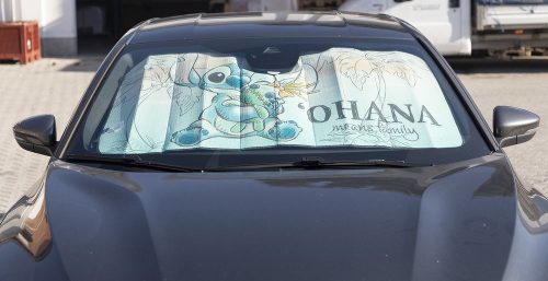 Autós napvédő Stitch 130x70 cm