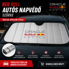 Red Bull autós napvédő szürke