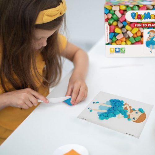 PlayMais Classic Szórakoztató játék - divatos ruhaszett-készítő