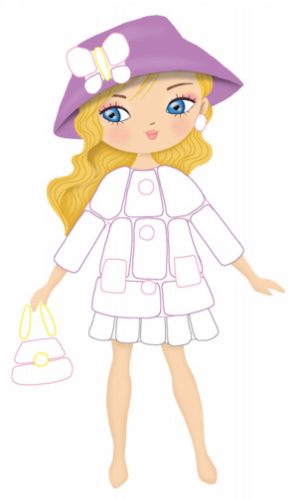 PlayMais Classic Szórakoztató játék - divatos ruhaszett-készítő