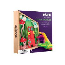 Wood&Craft kreatív készlet Little Worlds - Mommy troll