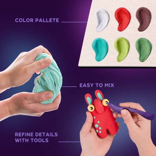 Wood&Craft kreatív készlet Little Worlds - Mommy troll