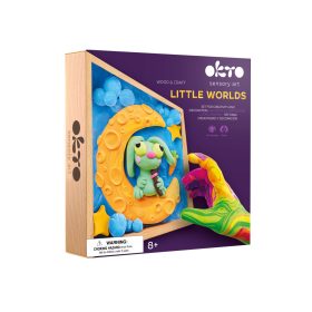 Wood&Craft kreatív készlet Little Worlds - Bunny Moon