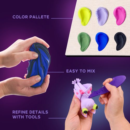 Wood&Craft kreatív készlet Little Worlds - Bat