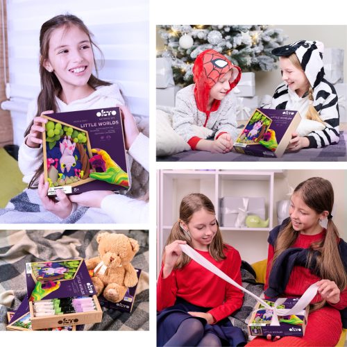 Wood&Craft kreatív készlet Little Worlds - Bat