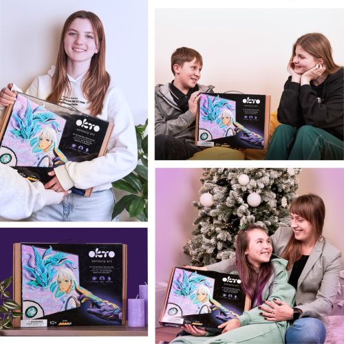 OKTO SENSORY ART Kreatív szett Manga - Levegő