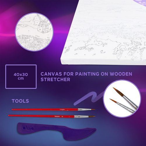 Sensory Art-Ideyka kreatív festményszett - Hőlégballonos repülés