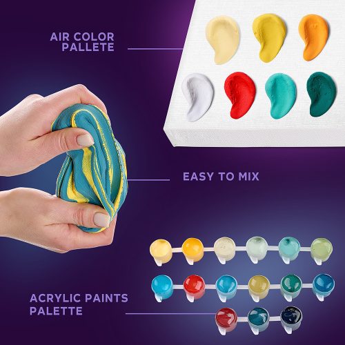 Sensory Art-Ideyka kreatív festményszett - Hőlégballonos repülés