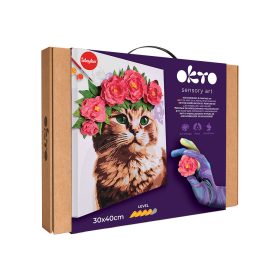 Sensory Art-Ideyka kreatív festményszett - Virágkorona
