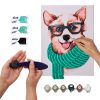 Sensory Art-Ideyka kreatív festményszett - Divatos corgi
