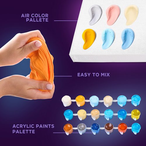 Sensory Art-Ideyka kreatív festményszett - Üdvözlet Párizsból