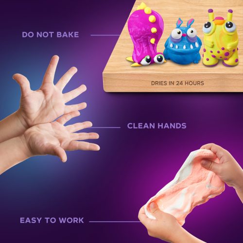 Levegőn száradó gyurma készlet gyerekeknek – 36 db 