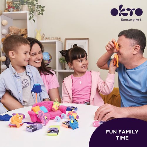 Levegőn száradó gyurma készlet gyerekeknek – 18 db