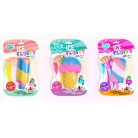   Okto Lovin Ice Fluffy tölcséres, színkeverős fluffy slime, 110 ml