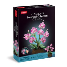 CubicFun 3D puzzle Botanical collection - Orchideacsokor