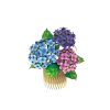 CubicFun 3D puzzle Botanical collection - Hortenzia