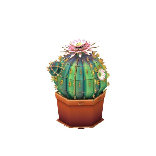 CubicFun 3D puzzle Botanical collection - Kaktusz