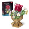 CubicFun 3D puzzle Botanical collection - kis rózsacsokor
