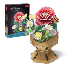 CubicFun 3D puzzle Botanical collection - kis kaméliacsokor