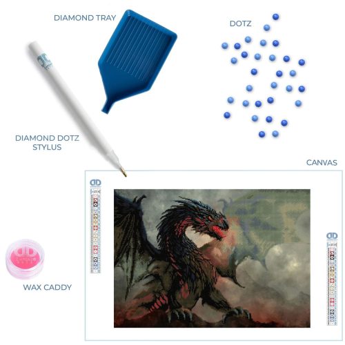 Diamond Dotz DD13 A sárkány barlangja