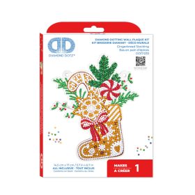 Diamond Dotz XMAS Mézeskalács zokni