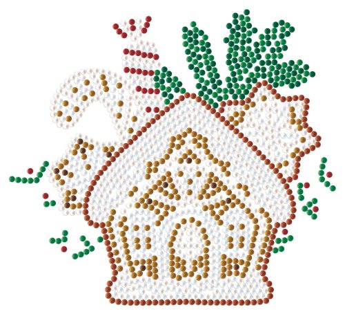 Diamond Dotz XMAS Mézeskalács ház