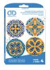 Diamond Dotz gyémántfestő poháralátét készítő - Portuguese Tiles