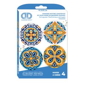   Diamond Dotz gyémántfestő poháralátét készítő - Portuguese Tiles