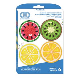   Diamond Dotz gyémántfestő poháralátét készítő - Tutti Frutti