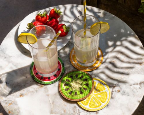 Diamond Dotz gyémántfestő poháralátét készítő - Tutti Frutti