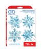 Diamond Dotz gyémántfestő poháralátét készítő - Snowflakes