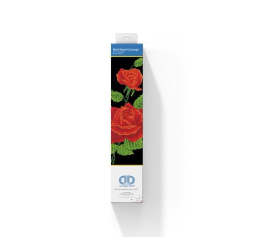 Diamond Dotz DD5  Red Rose Corsage