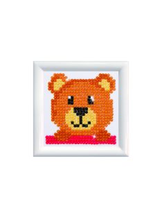 Diamond Dotz kicsi keretes szett Maci