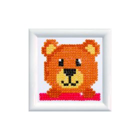 Diamond Dotz kicsi keretes szett Maci