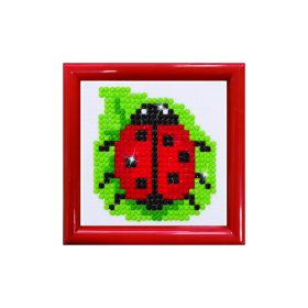 Diamond Dotz kicsi keretes szett Katica